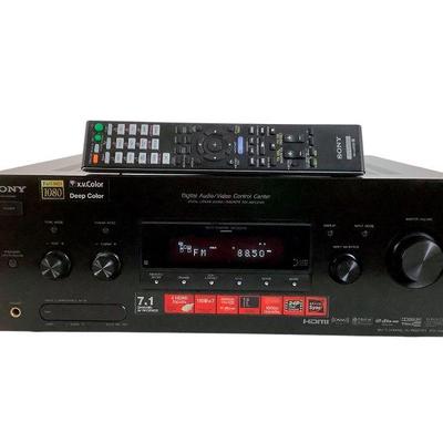 TICA214 Sony 7.1 Channel AV Receiver	Model# STR-DG920, multi channel AV Receiver. Comes with the original remote. Does turn on and remote...