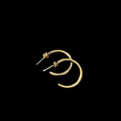 BEBO905 14K Gold Earings	These14K gold earrings, weight .46 grams total.
