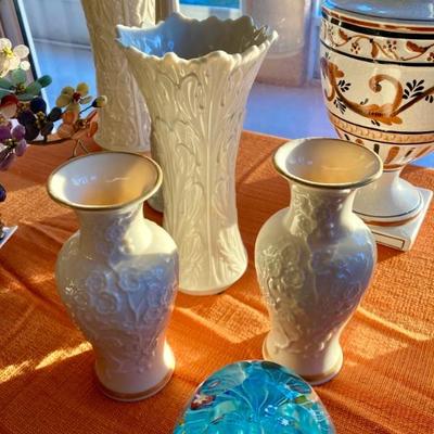 Lenox vases