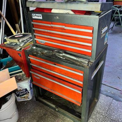 Sale Photo Thumbnail #126: Two Craftsman tool chests