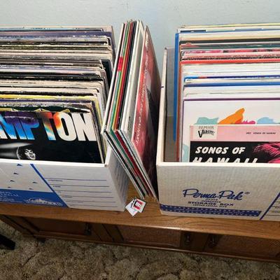 Nice collection of 70s rock and roll vinyl, many like they've never been played!