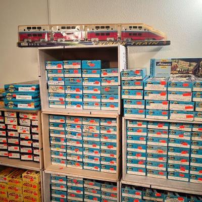 Sale Photo Thumbnail #22: Tons of unopened MIB model trains/cars/engines