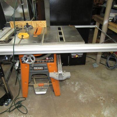 Ridgid TS3650 table saw