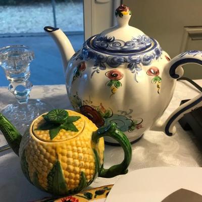Blue teapot SOLD