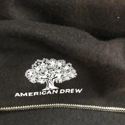 American Drew silver chest $399
20 X 16 X 40"