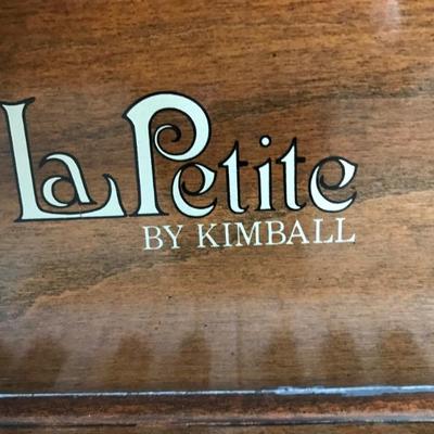 Kimball La Petite baby grand piano $3,000
