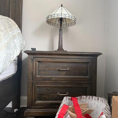 Queen bedroom set, like new condition.  Available for pre-sale