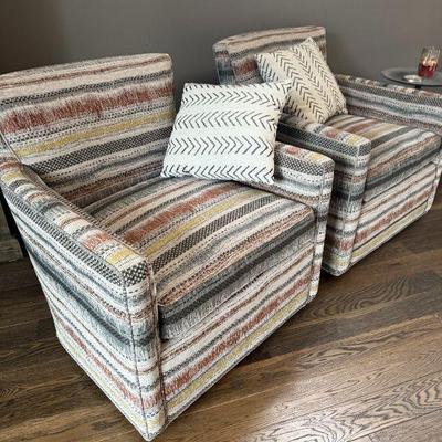 Arhuas custom upholstered cub chair 