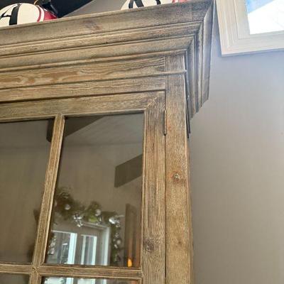 Arhaus bookcase/cabinet