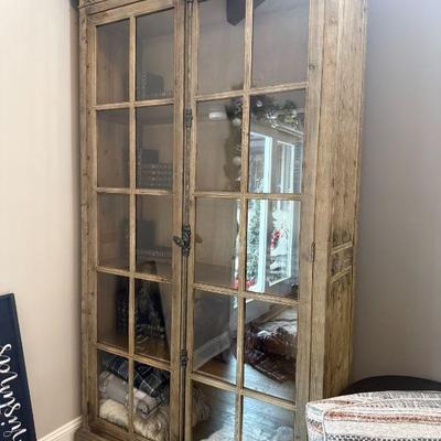 Arhaus bookcase/cabinet