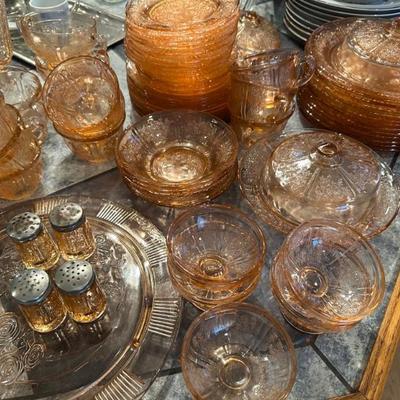 Pink Depression Glass