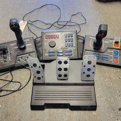 #5564 • Complete Steel Battalion Controller for Xbox with Blue Buttons
