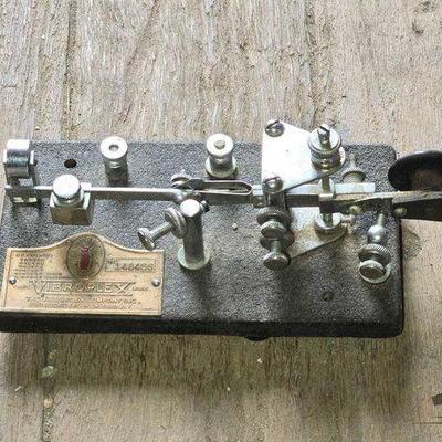 #10560 • Vibroplex Morse Code Key
