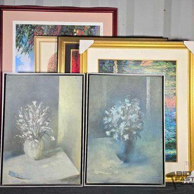 #2202 • (7) Framed Artworks
