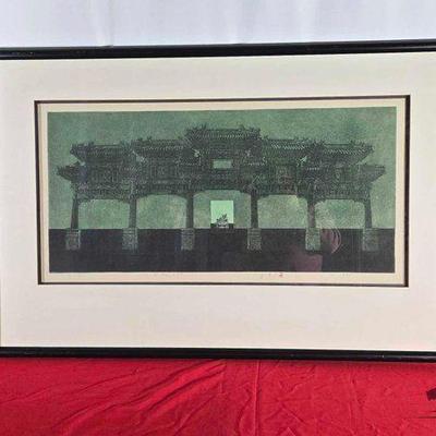 #2227 • (1) Signed Artist Proof Framed Print
