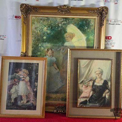 #2136 • (3) Framed Artworks
