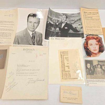 #1961 • Letters, Autographs & More
