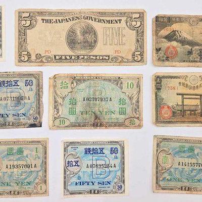 #1711 • (9) Foreign Currency Bills
