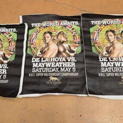 #1806 • (3) De La Hoya VS. Mayweather Posters
