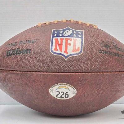 Sale Photo Thumbnail #56: #1876 • Game Used Football
