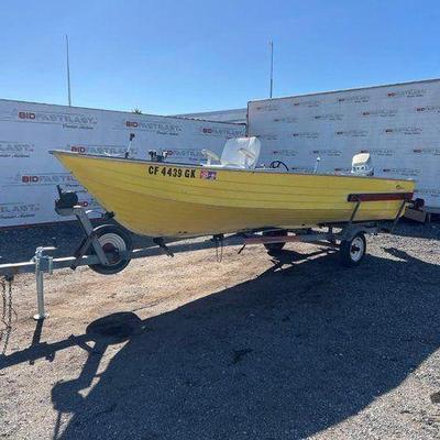 #22 • Mirro Craft 16’ Boat And Trailer
