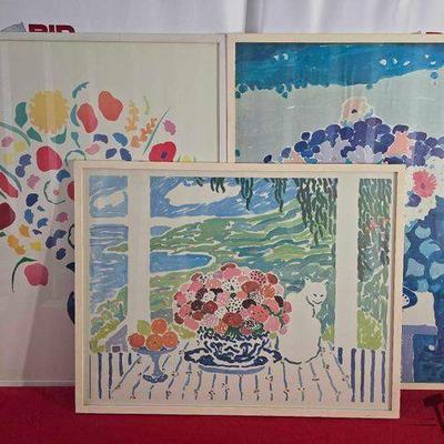 #2156 • (3) John Botz Signed Framed Prints
