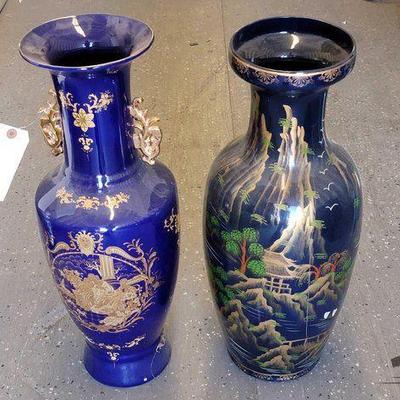 #5798 • (2) Large Vases
