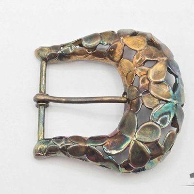 #920 • Angela Cummings Sterling Silver Belt Buckle, 54g
