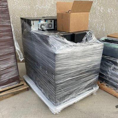 #2508 • Pallet of HP Computers and Powercords
