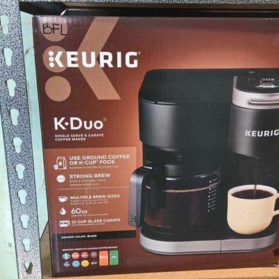 #3012 • Keurig K Duo Single Serve & Carafe Coffee Maker
