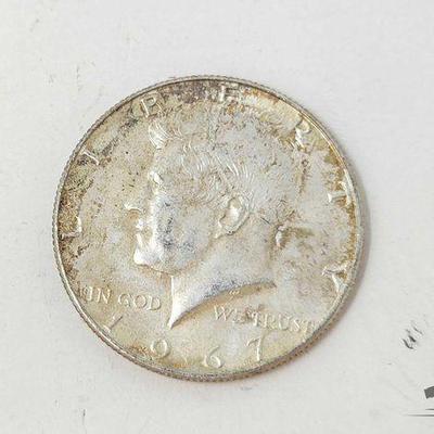 #1416 • 1967 Kennedy Half Dollar Coin
