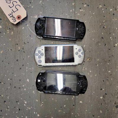 #5584 • 3 PlayStation Portables (PSP)
