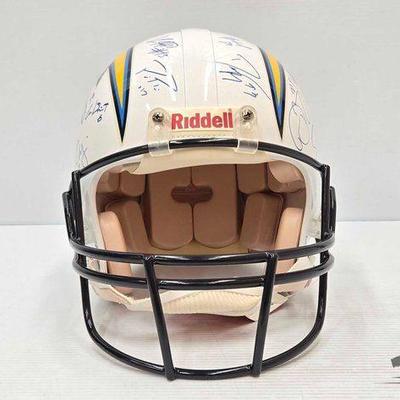 #1858 • 2013 Team Signed San Diego Chargers Helmet
