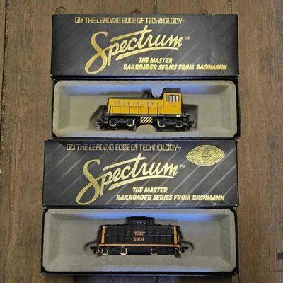 #10096 • (2) Spectrum HO Scale Model Train Locomotives
