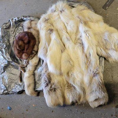 #5600 • Fur Coat, Fur Scarf and Fur Hat
