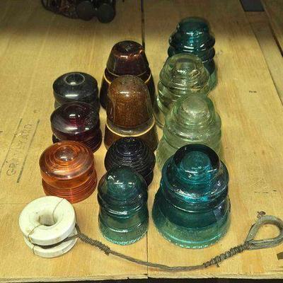 #10504 • Railroad Lanterns, Lightbulbs and Flashlight
