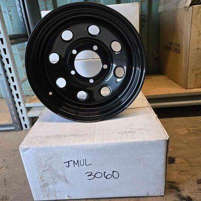#3060 • NEW!!! (3) Black Rims
