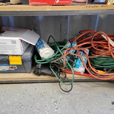 #5632 • Tool box, Extension Cords, Power Tools, Drop Clothes
