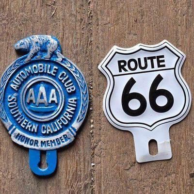 #10612 • (2) License Plate Toppers
