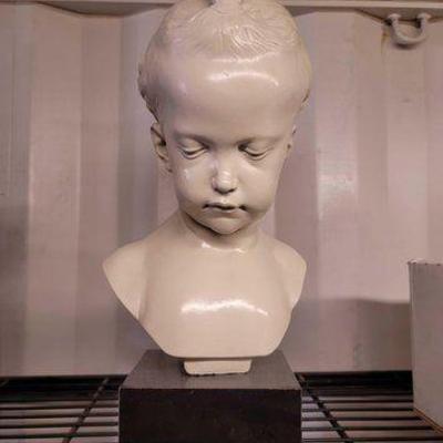 #5216 • Young Girl with Braids Bust
