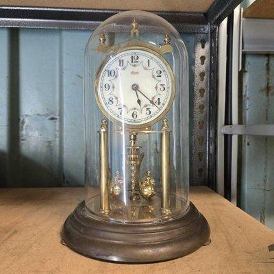 #3010 • Kundo Kieninger Obergfell Dome Cover Clock
