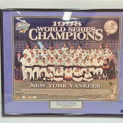#1836 • New York Yankees 1998 World Series Champions Signed Photograph
