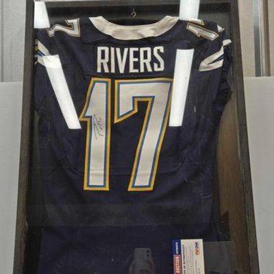 #1854 • Chargers Phillip Rivers #17 Signed Jersey

