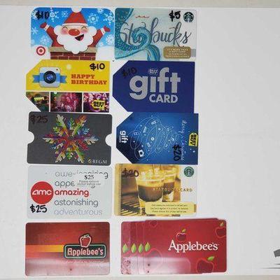 #1917 • (13) Gift Cards
