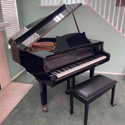 #2498 • J. Becker Piano with Bench
