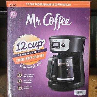 #3014 • NEW!!! Mr.Coffee 12 Cup Coffeemaker

