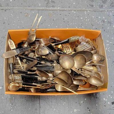 #5228 • Thailand Flatware and Gold Toned Silverware
