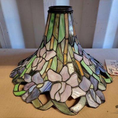 #5624 • Floral Design Multi Color Lamp Shade
