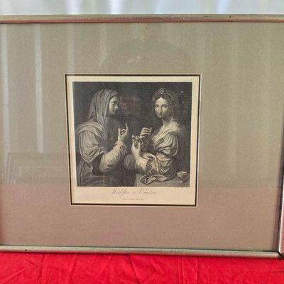 #2132 • "Modestia et Vanitas" Print Framed Artwork
