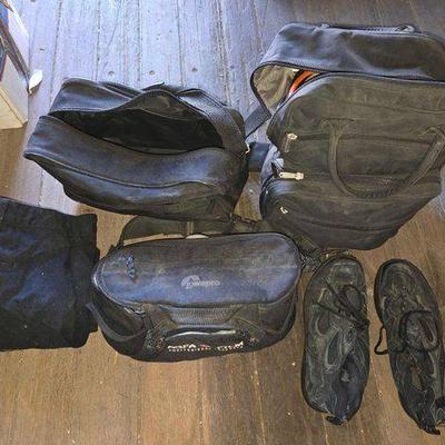 #10548 • Pants, Shoea, Jumper Cables, Backpack & Pouches
